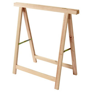 Tréteau pliant en hêtre - 75 x 75 cm