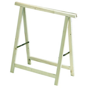 Tréteau pliant en pin H. 75 x L. 75 cm