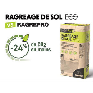 Ragréage de sol "Éco-responsable" blanc - sac de 25 kg