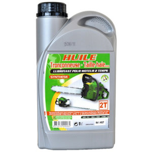Huile de synthèse 2 temps pour outillage de jardin - 1 L