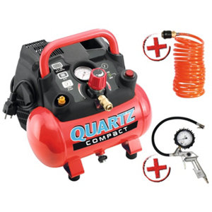 Compresseur compact 6 L - 1,5 cv, 230 V.