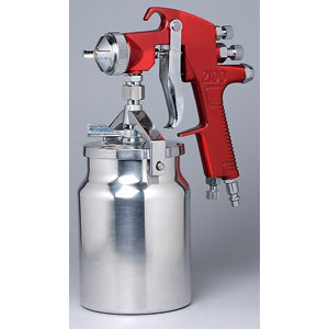 Pistolet à peinture à étrier pour tous les travaux de peinture, 1 L, pression maxi. 5 bars