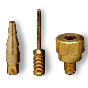 Kit de 3 embouts de gonflage pour vélos, ballons et pneumatiques,