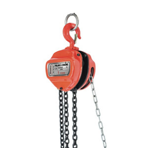 Palan à chaîne de levage avec dispositif de frein - 1 tonne 