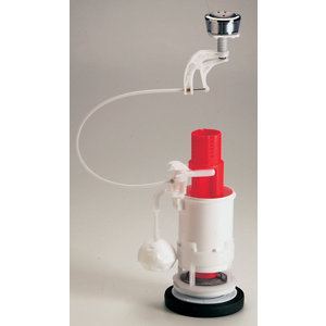 Mécanisme pour WC économiseur d'eau à double bouton poussoir avec robinet silencieux