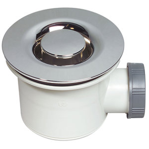 Bonde de douche à sortie horizontale Ø 90 mm à visser ou à coller