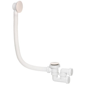 Vidage automatique "Quick clac" à visser pour baignoire Ø 40 mm L. 700 mm