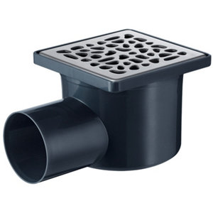 Siphon de sol à maçonner pour douche à l'Italienne