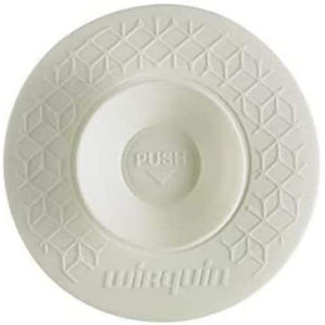 Bouchon universel 2 en 1 vidage, blanc