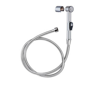 Douchette WC et flexible "SHATTAF" chromé