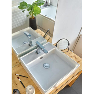 Bonde de lavabo en laiton Quick clac rentrant - Diam. 32 mm
