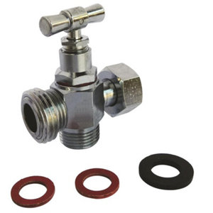 kIt complet de robinet d’arrêt de WC 3 voies MF 15/21