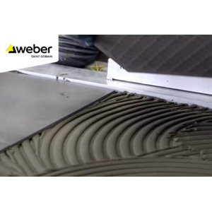 Colle flex confort grands carreaux gris - sac de 15 kg