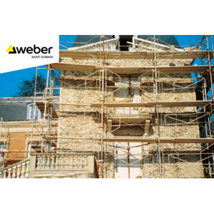 Enduit de rénovation façade ton pierre 25 kg