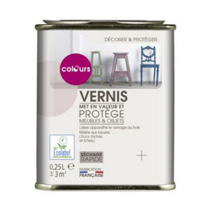 Vernis incolore satiné 0,25 L
