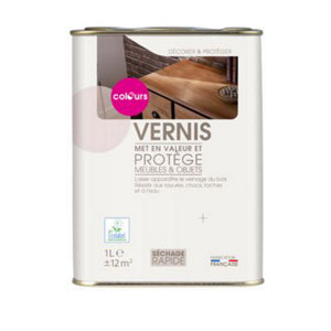 Vernis incolore satiné 1 L