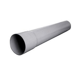 Tube PVC compact pour l'évacuation des eaux usées Ø 125  mm L. 4 m