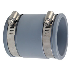 Raccord en PVC pour raccordement multi-matériaux Ø 50/58 mm