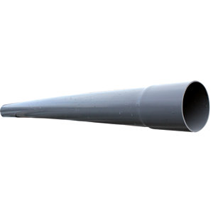 Tube PVC pour l'évacuation des eaux usées - Ø 100 mm x L. 4 m