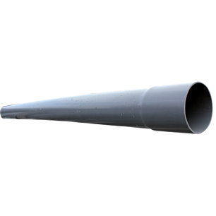 Selle En PVC-U Gris – 100x32 Mm – Accessoire Robuste Pour Aménagement Et Bricolage