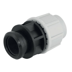 Raccord femelle en polyéthylène Ø 25 mm 20x27 mm