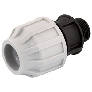 Raccord à compression mâle Ø 25 mm 20x27 mm