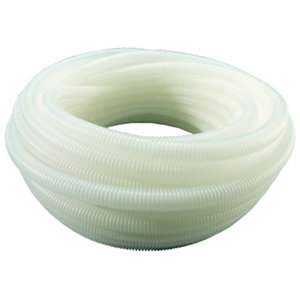 Gaine sanitaire translucide Ø 25 mm 10 m pour tube cuivre et PER