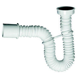 Raccord d'évacuation flexible pour bidets et lavabos Ø 32 mm