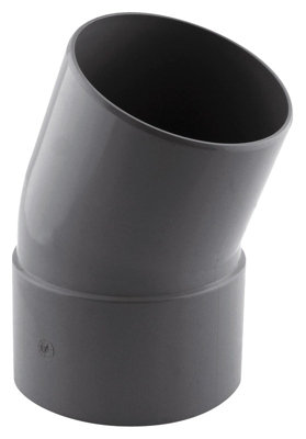 Coude en PVC 20° MF x Diamètre 100 mm Fitt - vue 2