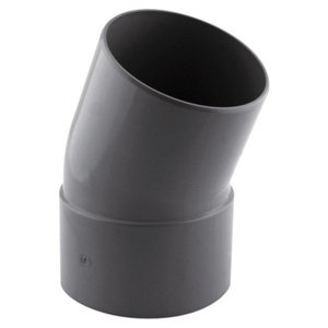 Coude PVC 20 ° MF Ø 100 mm pour l'évacuation gravitaire des eaux usées et pluviales