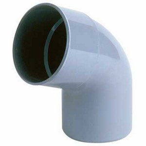 Coude PVC 67 ° M/F Ø 32 mm pour l'évacuation gravitaire des eaux usées et pluviales