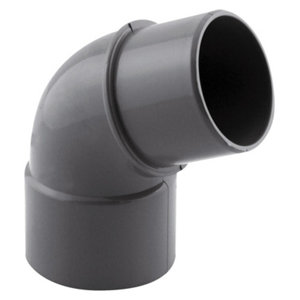 Coude PVC 67 ° M/F Ø 40 mm pour l'évacuation gravitaire des eaux usées et pluviales