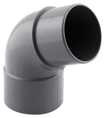 Coude d'évacuation PVC mâle Fitt 67° ø50 mm - vue 2