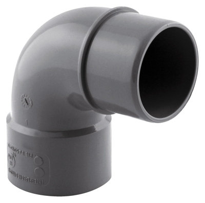 Coude pvc mâle femelle Fitt 87° ø50 mm - vue 2
