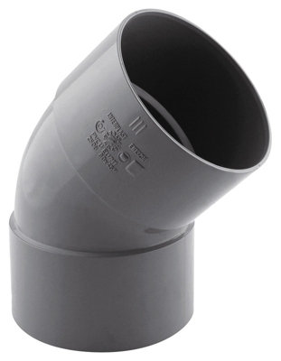 Coude 45° femelle femelle ø80 mm Fitt - vue 2