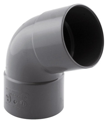 Coude pvc femelle femelle Fitt 67° ø50 mm - vue 2