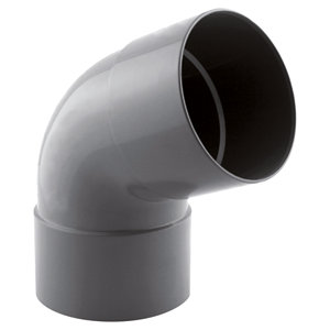 Coude PVCpour l'évacuation gravitaire des eaux usées et pluviales - 67 ° F/F Ø 100 mm
