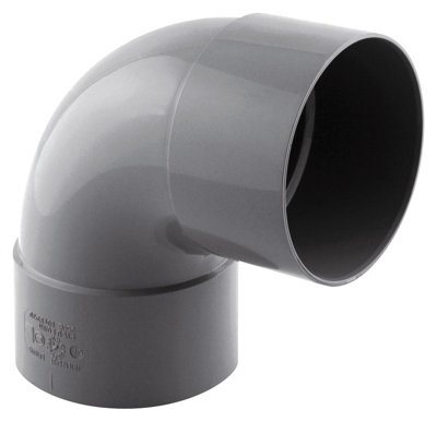Coude 87° femelle femelle ø80 mm Fitt - vue 2
