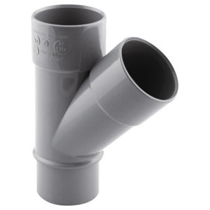 Y PVC - 45 ° M/F Ø 40 mm