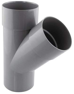 Culotte simple 45° mâle femelle ø80 mm Fitt - vue 2