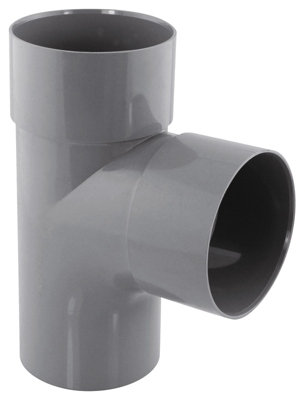 Culotte simple 87°30 mâle femelle ø80 mm Fitt - vue 2