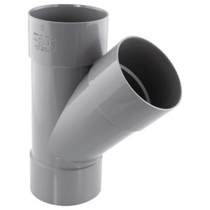 Y PVC - 45 ° F/F Ø 80 mm