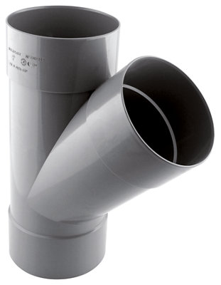 Culotte simple 45° femelle femelle ø 125 mm. Fitt - vue 2