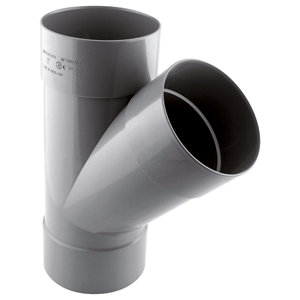 Y PVC - 45 ° F/F Ø 125 mm