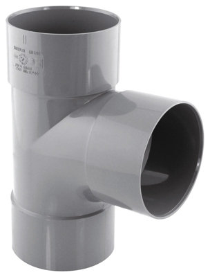 Culotte simple 87° femelle femelle ø80 mm Fitt - vue 2