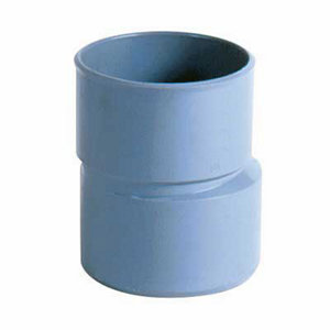 Réduction excentrée en PVC M/F 100x80 mm