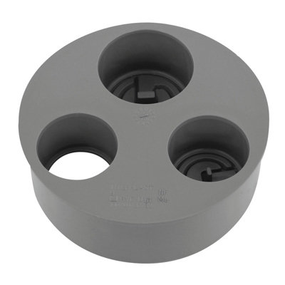 Tampon réduction triple operculable Ø100 / 40 / 32 / 32 mm Fitt - vue 2