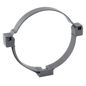 Lot de 2 colliers de fixation à bride en nylon Ø 100 mm