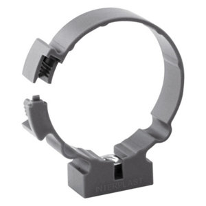 Lot de 10 colliers de fixation monobloc à bride en nylon - Ø 40 mm