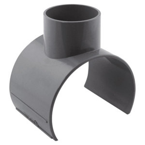 Selle PVC pour évacuation gravitaire des eaux usées et pluviales 100x50 mm